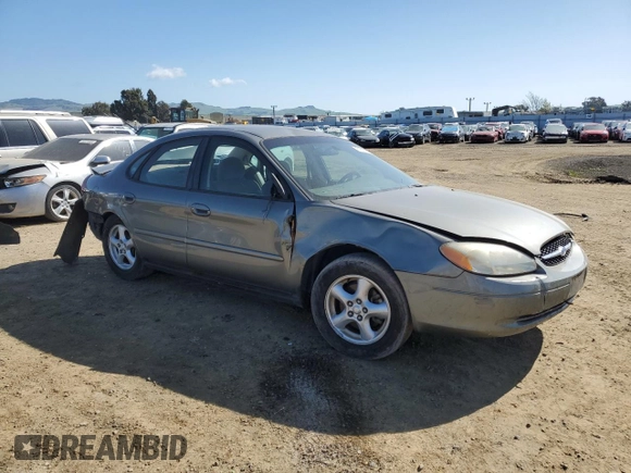 2002 Ford Taurus SE Standard with VIN 1FAFP53U12G271134, listed as a Copart auction lot 51671555 with 65,311 mi miles and Salvage title. Bid and sale history available at DreamBid. Image 4.