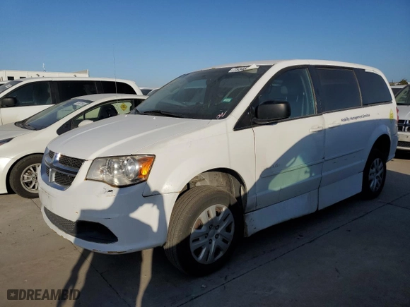 2017 Dodge Grand Caravan SE Plus with VIN 2C4RDGBG4HR776163, listed as a Copart auction lot 75348714 with 373,131 mi miles and Clean Title. Bid and sale history available at carsss.com. Image 1.