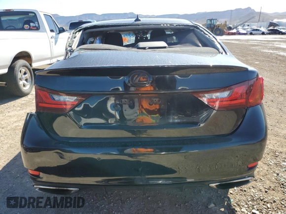 2013 Lexus GS 350 with VIN JTHBE1BL2D5017977, listed as a Copart auction lot 62123654 with 0 mi miles and Salvage Title. Bid and sale history available at carsss.com. Image 6.