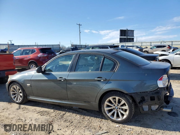 2011 BMW 3 Series 328i xDrive with VIN WBAPK7G59BNN49279, listed as a Copart auction lot 86583574 with 195,811 mi miles and Salvage Title. Bid and sale history available at carsss.com. Image 2.