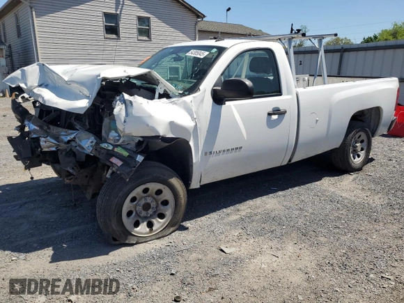 2009 Chevrolet Silverado 1500 Work Truck with VIN 1GCEC14X19Z122448, listed as a Copart auction lot 54385045 with Not Provided miles and Clean Title. Bid and sale history available at DreamBid. Image 1.
