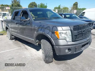 2010 Ford F-150 XL with VIN 1FTFW1CV3AFB48275, listed as a IAAI auction lot 41946345 with 1 mi miles. Bid and sale history available at carsss.com. Image 1.