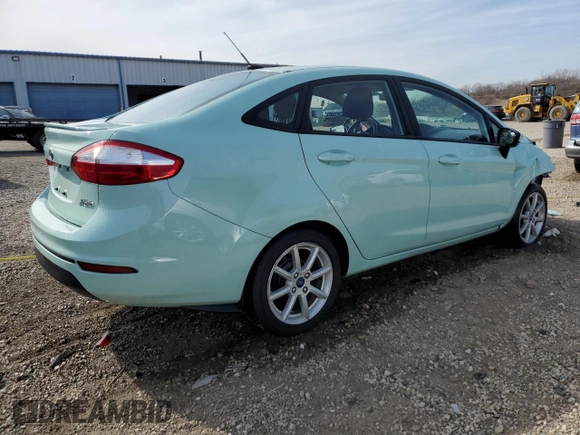 2017 Ford Fiesta SE with VIN 3FADP4BJXHM137312, listed as a Copart auction lot 53076325 with 39,068 mi miles and Salvage Title. Bid and sale history available at DreamBid. Image 3.