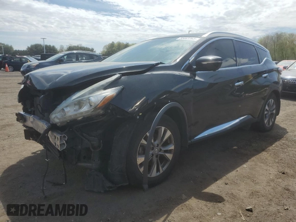 2015 Nissan Murano Platinum with VIN 5N1AZ2MH7FN282991, listed as a Copart auction lot 55463365 with 160,205 mi miles and Clean Title. Bid and sale history available at DreamBid. Image 1.