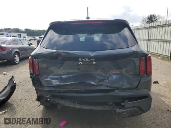 2023 Kia Sorento LX with VIN 5XYRG4LC8PG243107, listed as a Copart auction lot 44451625 with 42,256 mi miles and Salvage Title. Bid and sale history available at DreamBid. Image 6.