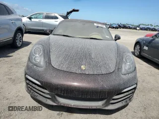 2014 Porsche Boxster z VIN WP0CA2A83ES120462, wystawiony jako Copart lot #74617404 z przebiegiem 23 055 mil mil oraz Nie do naprawy • Non repairable. Historia ofert i sprzedaży dostępna na DreamBid. Obrazek 5.