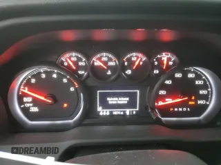 2024 Chevrolet Silverado 1500 Custom Trail Boss with VIN 3GCUDCE81RG175291, listed as a Copart auction lot 80973244 with 14,674 mi miles and Salvage Title. Bid and sale history available at carsss.com. Image 9.