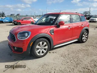 2019 MINI Countryman Cooper with VIN WMZYS7C55K3J05146, listed as a Copart auction lot 43432095 with 10,844 mi miles and Salvage Title. Bid and sale history available at carsss.com. Image 1.