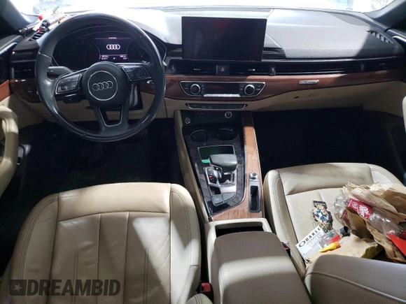 2020 Audi A5 Sportback Premium with VIN WAUANCF56LA005810, listed as a Copart auction lot 52149715 with 90,157 mi miles and Salvage Title. Bid and sale history available at carsss.com. Image 8.