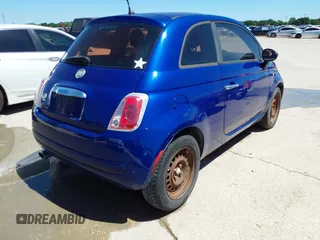 2012 FIAT 500 Pop z VIN 3C3CFFAR1CT198448, wystawiony jako IAAI lot #42088618 z przebiegiem 128 343 mil mil oraz . Historia ofert i sprzedaży dostępna na DreamBid. Obrazek 4.