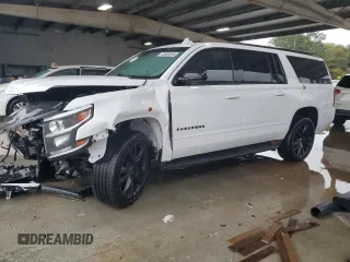 2019 Chevrolet Suburban Premier with VIN 1GNSKJKJ9KR325895, listed as a Copart auction lot 73450594 with Not Provided miles and Salvage Title. Bid and sale history available at DreamBid. Image 1.