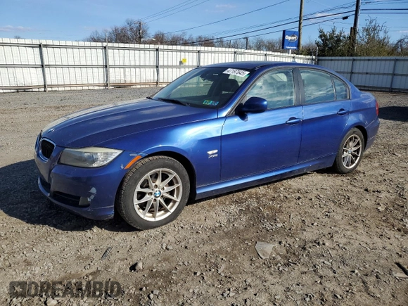 2010 BMW 3 Series 328i xDrive with VIN WBAPK5C53AA652598, listed as a Copart auction lot 47197645 with 127,979 mi miles and Salvage title. Bid and sale history available at DreamBid. Image 1.