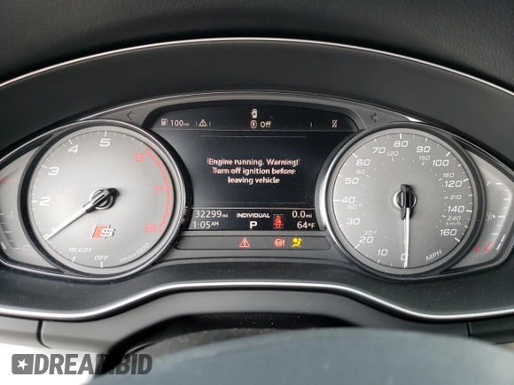 2019 Audi SQ5 Premium with VIN WA1A4AFY7K2080720, listed as a Copart auction lot 69839522 with 32,299 mi miles and . Bid and sale history available at DreamBid. Image 9.