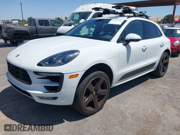 2018 Porsche Macan GTS with VIN WP1AG2A5XJLB63453, listed as a IAAI auction lot 42583686 with 65,412 mi miles and . Bid and sale history available at DreamBid. Image 17.