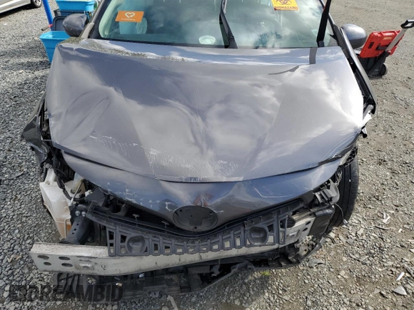 2017 Toyota Prius v Two with VIN JTDZN3EU4HJ058432, listed as a Copart auction lot 52978515 with Not Provided miles and Salvage Title. Bid and sale history available at carsss.com. Image 11.