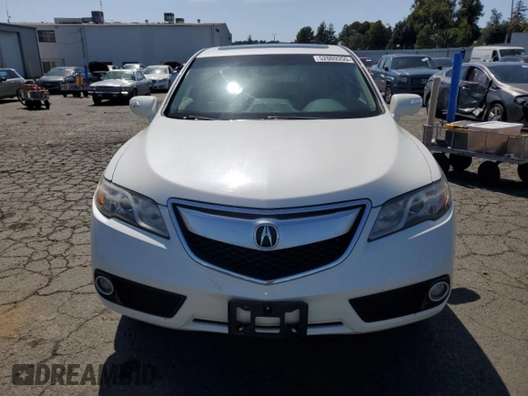 2013 Acura RDX Tech Pkg with VIN 5J8TB3H52DL002380, listed as a Copart auction lot 52009355 with 126,342 mi miles and Salvage Title. Bid and sale history available at carsss.com. Image 5.