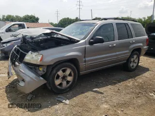 2001 Jeep Grand Cherokee Limited with VIN 1J4GW58S91C586210, listed as a Copart auction lot 58985344 with 151,912 mi miles and Salvage Title. Bid and sale history available at carsss.com. Image 1.