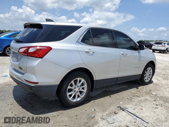 2020 Chevrolet Equinox LT z VIN 3GNAXJEV9LL156613, wystawiony jako Copart lot #59492505 z przebiegiem 32 150 mil mil oraz Szkoda całkowita • Salvage title. Historia ofert i sprzedaży dostępna na DreamBid. Obrazek 3.