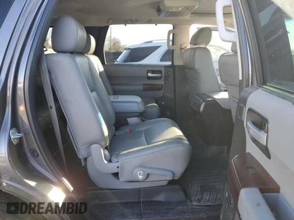 2012 Toyota Sequoia Platinum with VIN 5TDDY5G14CS061407, listed as a Copart auction lot 84466064 with 123,463 mi miles and Salvage Title. Bid and sale history available at carsss.com. Image 11.