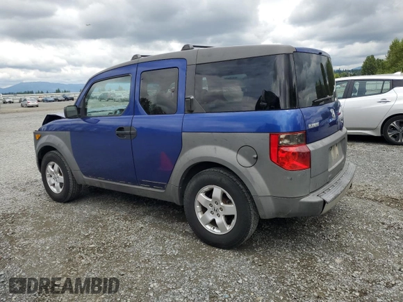 2004 Honda Element EX with VIN 5J6YH28684L025114, listed as a Copart auction lot 64485215 with Not provided miles and Salvage title. Bid and sale history available at DreamBid. Image 2.