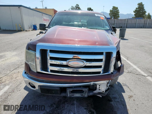 2009 Ford F-150 STX with VIN 1FTRX12819FA12244, listed as a Copart auction lot 58618995 with 136,773 mi miles and Salvage title. Bid and sale history available at DreamBid. Image 5.