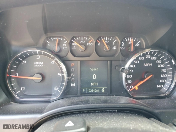 2015 Chevrolet Silverado 1500 LS with VIN 1GCRCPEHXFZ213077, listed as a Copart auction lot 53128335 with 102,340 mi miles and Clean Title. Bid and sale history available at carsss.com. Image 9.