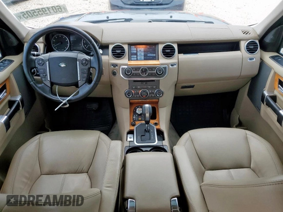 2012 Land Rover LR4 Lux with VIN SALAK2D47CA598005, listed as a Copart auction lot 60195505 with 128,482 mi miles and Clean title. Bid and sale history available at DreamBid. Image 8.