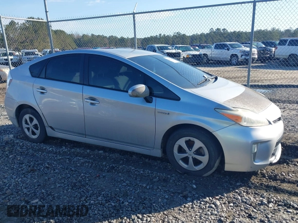 2013 Toyota Prius One with VIN JTDKN3DU1D5597127, listed as a IAAI auction lot 41455106 with 255,247 mi miles. Bid and sale history available at carsss.com. Image 13.
