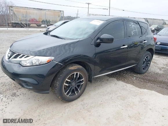 2014 Nissan Murano S with VIN JN8AZ1MU2EW402544, listed as a IAAI auction lot 41732067 with 148,773 mi miles. Bid and sale history available at carsss.com. Image 2.