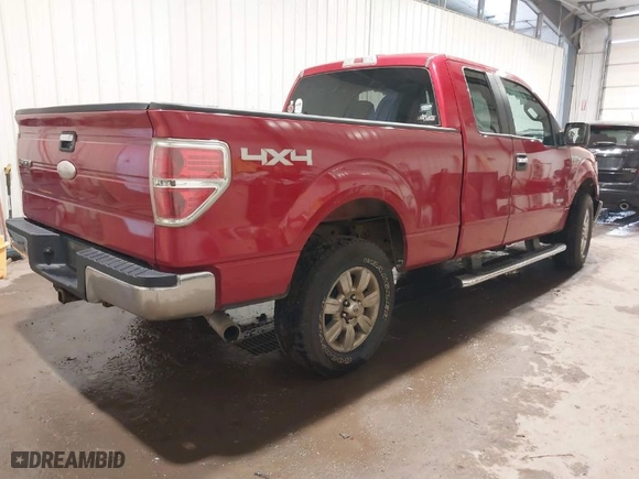 2011 Ford F-150 XL with VIN 1FTFX1ET0BFB44761, listed as a IAAI auction lot 40688506 with 116,693 mi miles. Bid and sale history available at carsss.com. Image 4.