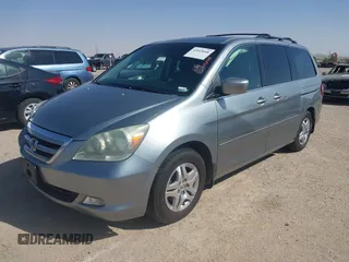 2005 Honda Odyssey Touring с VIN 5FNRL38895B083236, выставлен на аукционе IAAI как лот 42043046 с пробегом 205 141 миль миль и . История ставок и продаж доступна на DreamBid. Изображение 17.