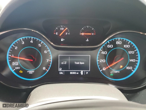 2016 Chevrolet Cruze Premier with VIN 1G1BG5SM9G7252776, listed as a Copart auction lot 44231645 with 86,383 mi miles and Salvage Title. Bid and sale history available at carsss.com. Image 9.