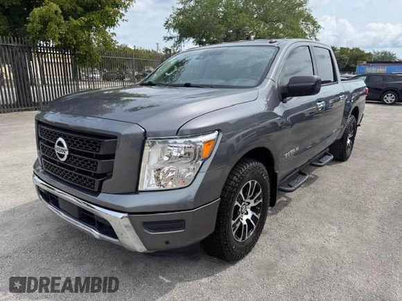 2021 Nissan Titan SV с VIN 1N6AA1EF2MN509484, выставлен на аукционе Copart как лот 66681845 с пробегом 33 195 миль миль и На запчасти • Non repairable. История ставок и продаж доступна на DreamBid. Изображение 1.
