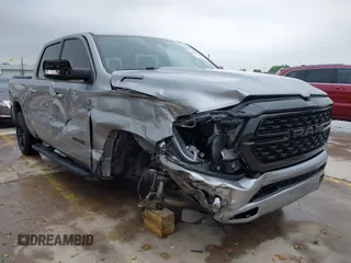 2022 Ram 1500 Lone Star with VIN 1C6RREFT4NN187269, listed as a IAAI auction lot 41901885 with 49,671 mi miles and . Bid and sale history available at DreamBid. Image 1.