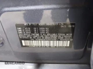 2016 Subaru Legacy Premium with VIN 4S3BNAC61G3011548, listed as a IAAI auction lot 42406216 with 155,418 mi miles and . Bid and sale history available at DreamBid. Image 9.