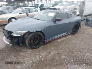 2024 Nissan Z Nismo with VIN JN1BZ4CH9RM360447, listed as a IAAI auction lot 42457597 with 9,723 mi miles and . Bid and sale history available at DreamBid. Image 23.