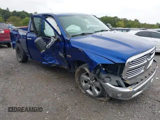 2014 Ram 1500 Big Horn with VIN 1C6RR7GTXES263038, listed as a IAAI auction lot 40414844 with 268,072 mi miles and . Bid and sale history available at DreamBid. Image 1.