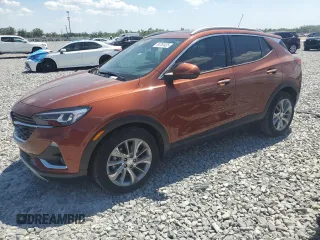 2020 Buick Encore GX Essence with VIN KL4MMFSL2LB105836, listed as a Copart auction lot 54767435 with 54,837 mi miles and Salvage title. Bid and sale history available at DreamBid. Image 1.