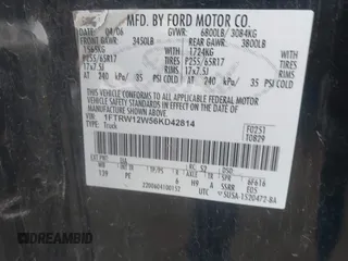 2006 Ford F-150 XLT with VIN 1FTRW12W56KD42814, listed as a IAAI auction lot 41961359 with 234,492 mi miles. Bid and sale history available at carsss.com. Image 9.