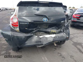 2014 Toyota Prius One with VIN JTDKDTB39E1071253, listed as a IAAI auction lot 41734442 with 233,895 mi miles and . Bid and sale history available at DreamBid. Image 6.