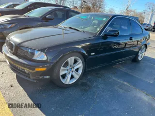 2001 BMW 3 Series 330Ci with VIN WBABN53461JU21722, listed as a Copart auction lot 87875375 with 114,676 mi miles and Clean Title. Bid and sale history available at carsss.com. Image 2.