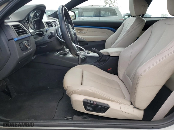 2015 BMW 4 Series 435i with VIN WBA3R1C55FK193496, listed as a Copart auction lot 50834135 with 66,978 mi miles and Salvage Title. Bid and sale history available at carsss.com. Image 7.