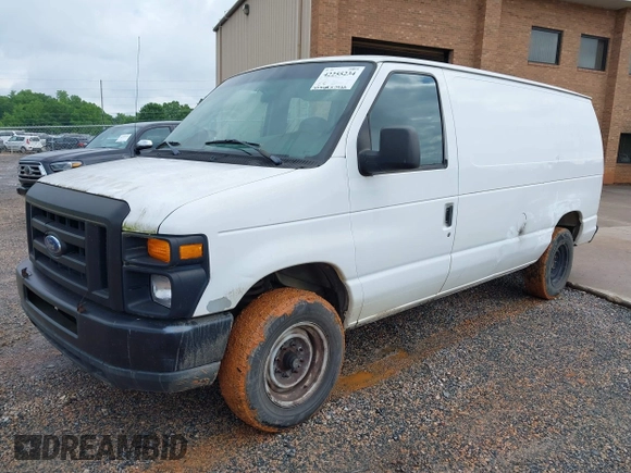 2008 Ford Econoline Cargo Commercial with VIN 1FTNE14W08DA76642, listed as a IAAI auction lot 42255234 with 377,429 mi miles and . Bid and sale history available at DreamBid. Image 2.
