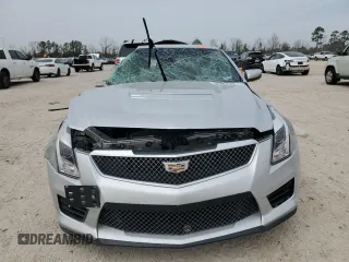 2016 Cadillac ATS-V with VIN 1G6AN1RY6G0151331, listed as a Copart auction lot 48347005 with Not Provided miles and Salvage Title. Bid and sale history available at carsss.com. Image 5.