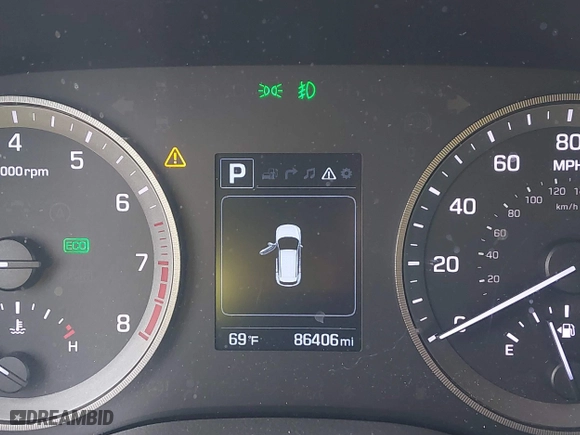 2017 Hyundai Tucson SE Plus with VIN KM8J33A40HU447071, listed as a IAAI auction lot 42024547 with 86,406 mi miles. Bid and sale history available at carsss.com. Image 16.