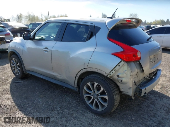 2012 Nissan Juke SL with VIN JN8AF5MV5CT109342, listed as a IAAI auction lot 42025173 with 163,104 mi miles. Bid and sale history available at carsss.com. Image 3.