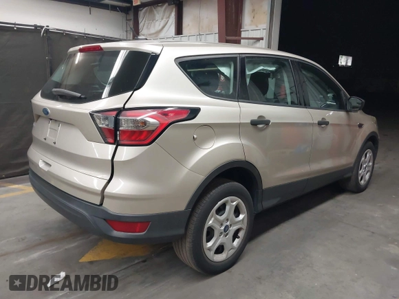 2018 Ford Escape S with VIN 1FMCU0F70JUA31339, listed as a IAAI auction lot 42216501 with 43,957 mi miles and . Bid and sale history available at DreamBid. Image 4.
