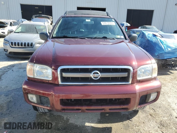 2002 Nissan Pathfinder SE z VIN JN8DR09Y02W719639, wystawiony jako Copart lot #53619955 z przebiegiem 117 174 mil mil oraz Szkoda całkowita • Salvage title. Historia ofert i sprzedaży dostępna na DreamBid. Obrazek 5.