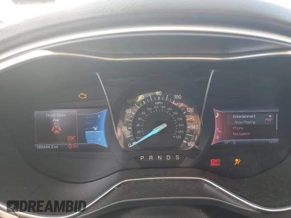 2013 Ford Fusion SE with VIN 3FA6P0HR9DR277038, listed as a Copart auction lot 46719965 with 165,444 mi miles and Non repairable. Bid and sale history available at DreamBid. Image 9.
