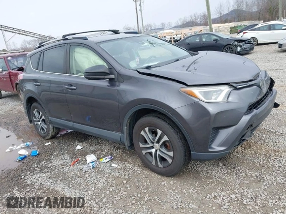 2018 Toyota RAV4 LE with VIN JTMBFREV2JJ727457, listed as a IAAI auction lot 41758208 with 65,740 mi miles. Bid and sale history available at carsss.com. Image 1.